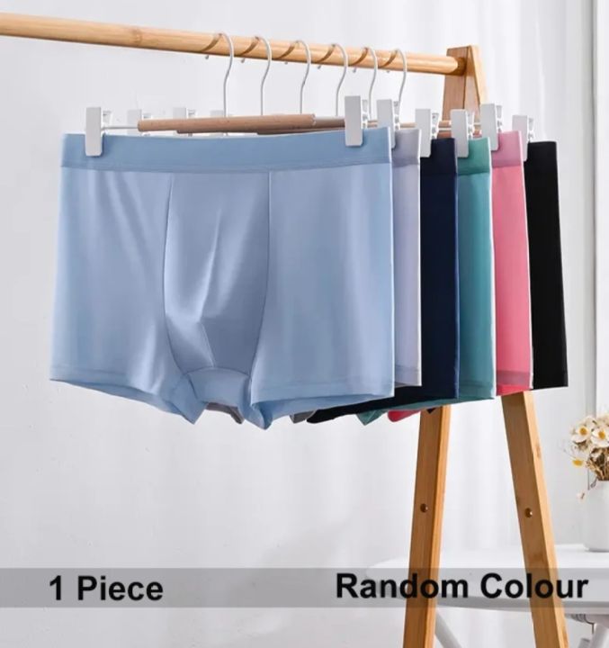 Antibacterial Ice Silk Boxer